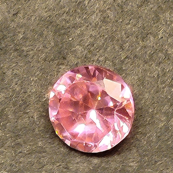 2.60ct Pink Morganite 7mm Round Cut Loose Gemstone Diamond Style Ring Size Gem - Picture 2 of 8